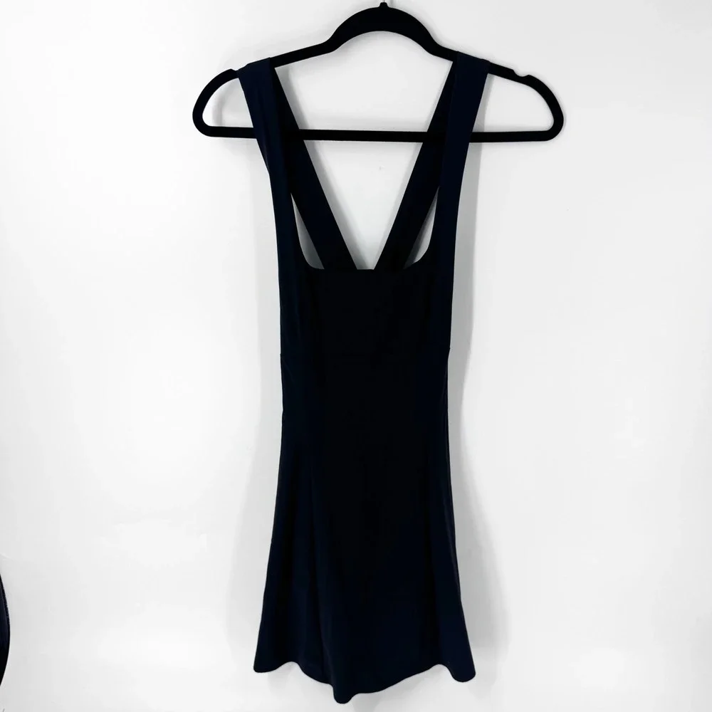 Outdoor Voices Exercise Dress Black Cross Back Mini Athletic Tennis Dress Medium - Picture 4 of 8